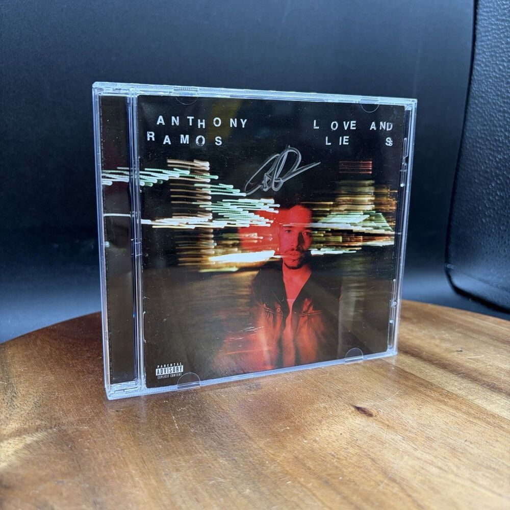 Anthony Ramos Love and Lies SIGNED CD